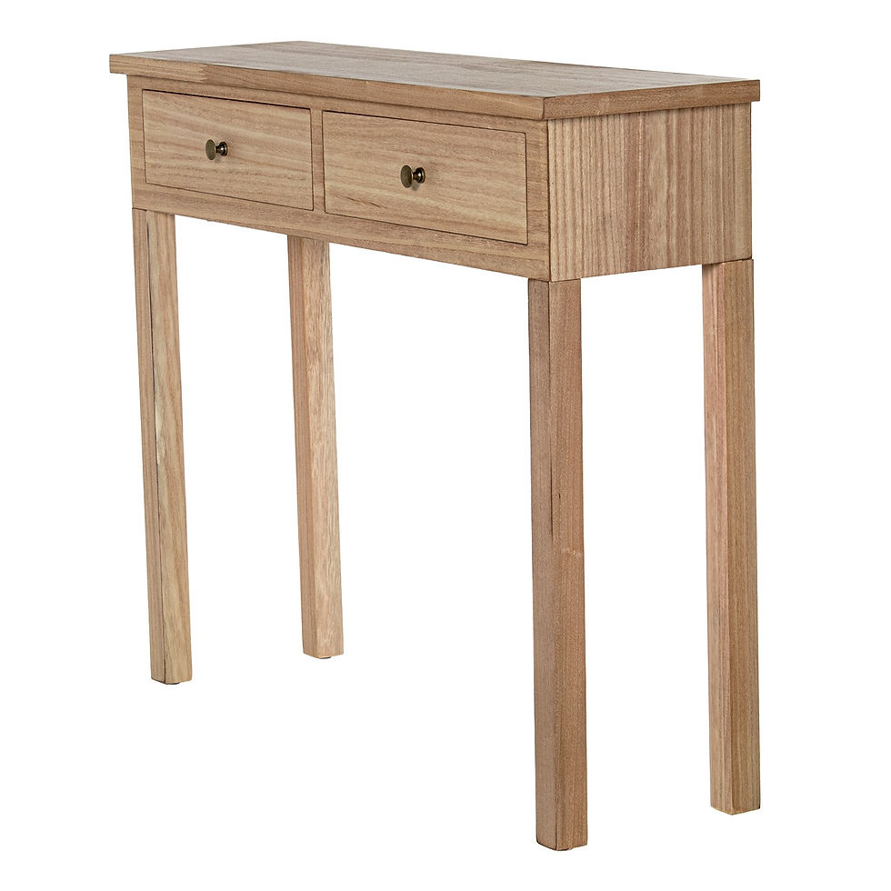 Miniatura: Consola Aster de 2 cajones - Natural