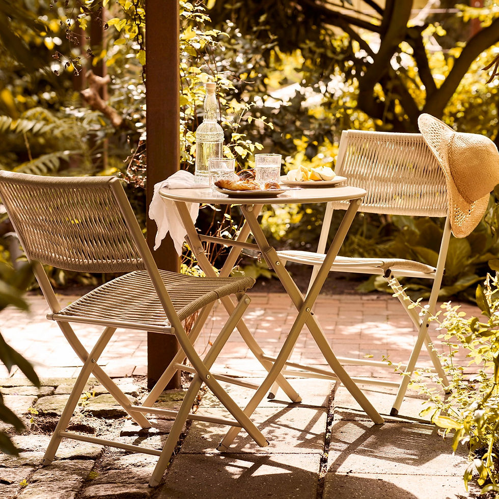 Thumbnail: Arcas Bistro Set - 2 chairs and 1 table