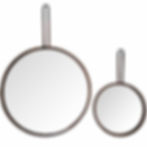 Set of 2 Wrought Iron Mirrors