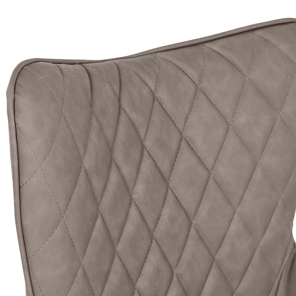 Miniatura: Silla de Oficina Gris Regulable con Estructura Metálica y Ruedas