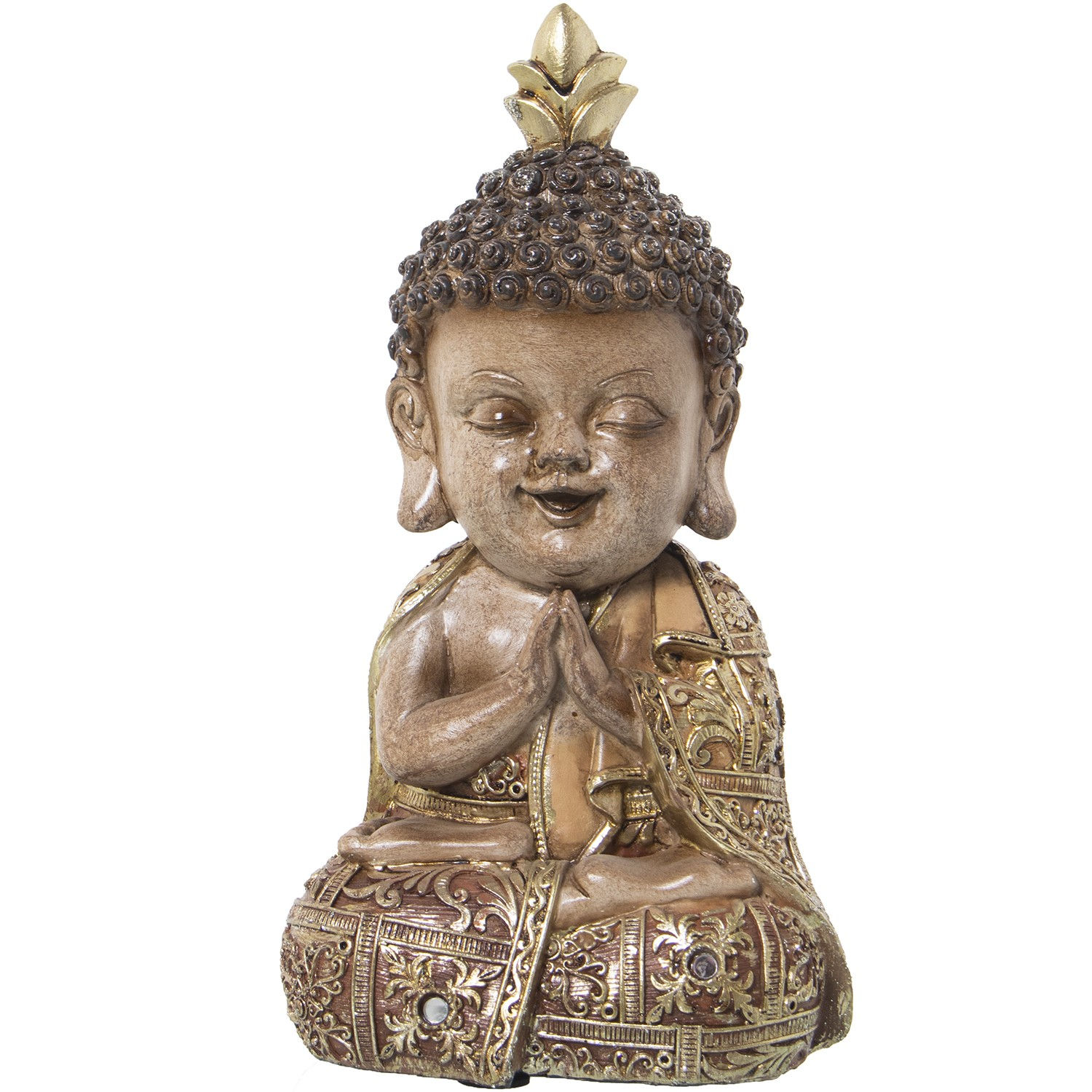 Happy Buddha Figure - 13x10x23