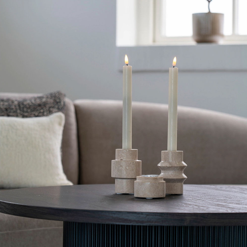 Thumbnail: Set of 2 Tara Tealight Holders