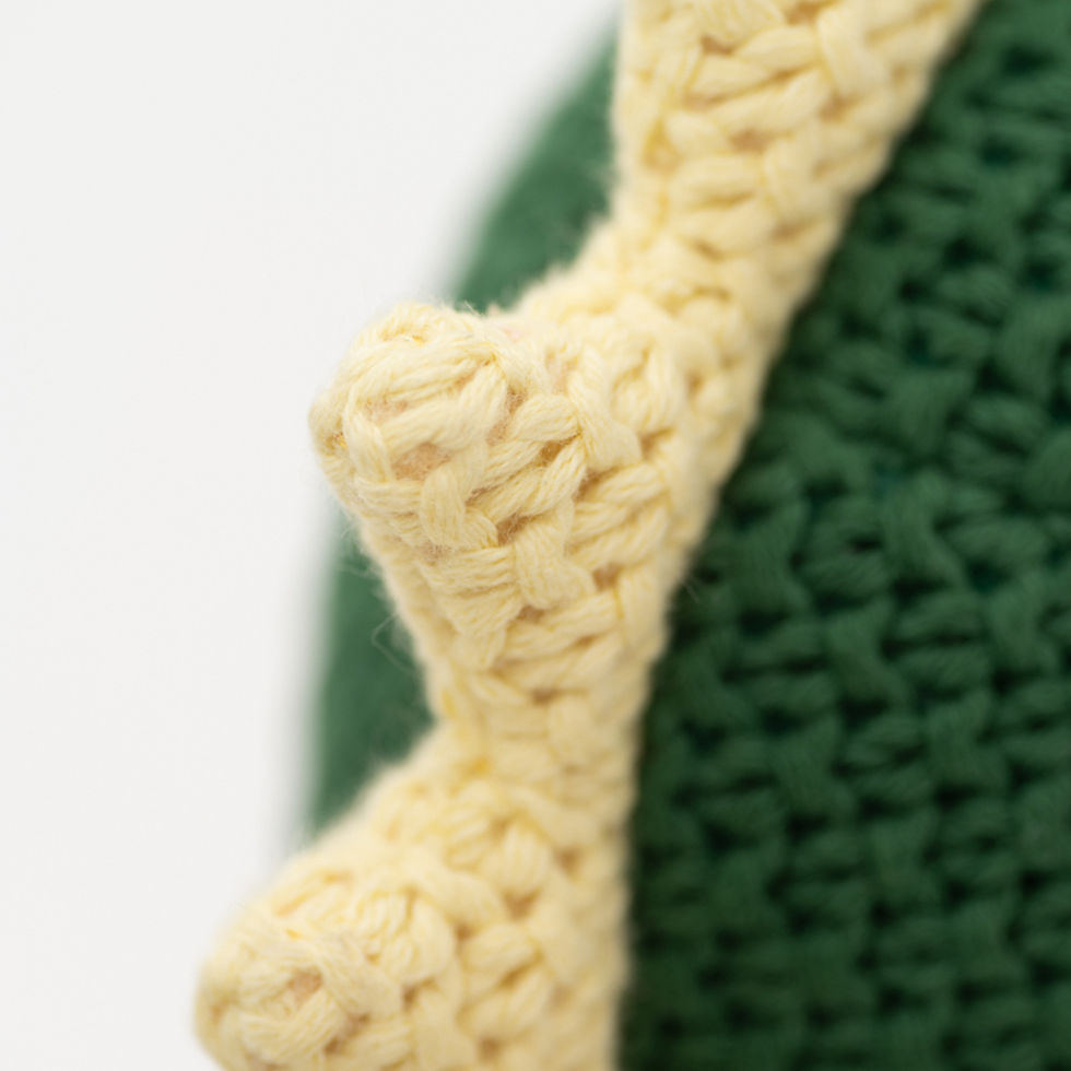 Miniatura: Peluche de algodón Dinosaurio - Verde y Amarillo