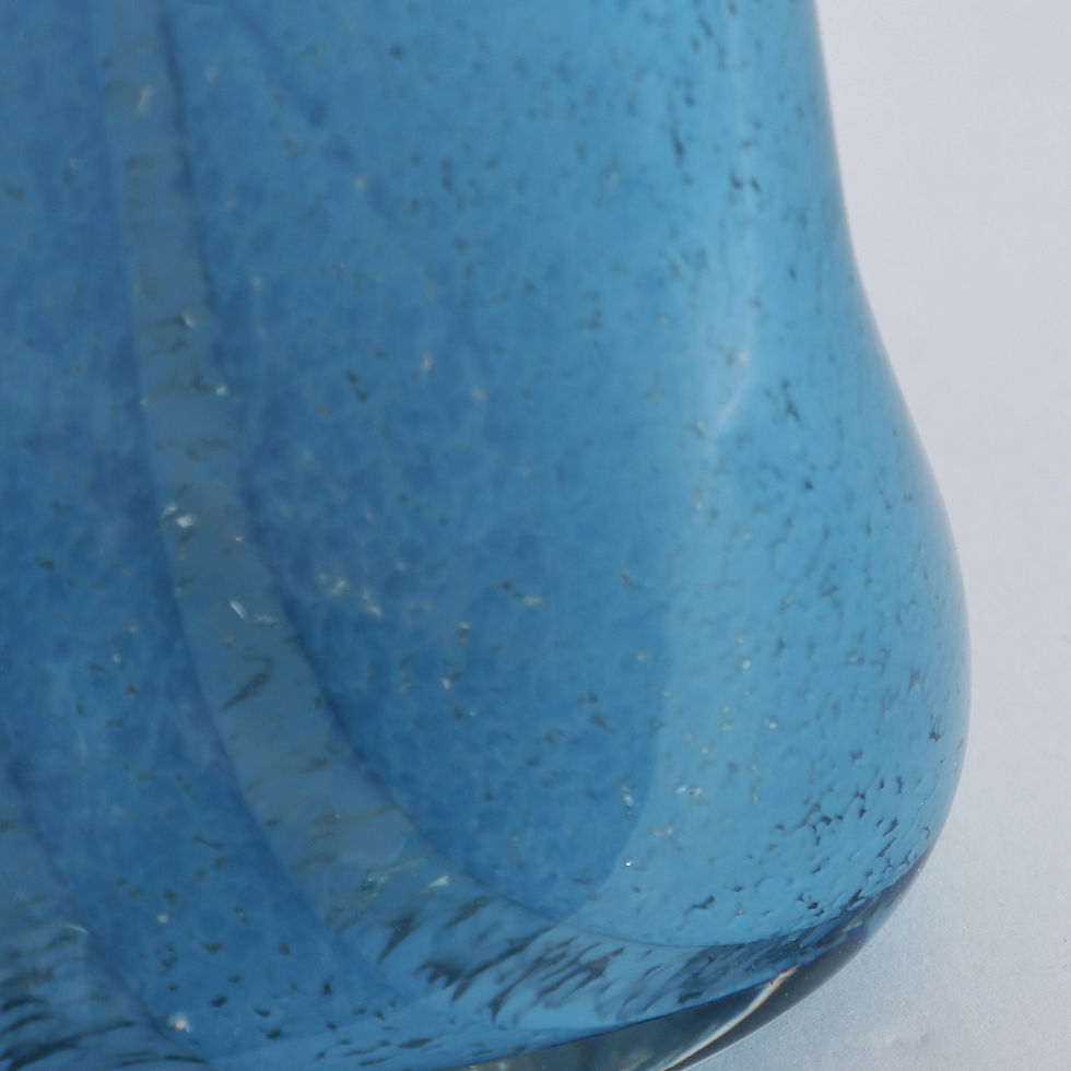Thumbnail: Ruise vase - Blue - 14x8x27 cm