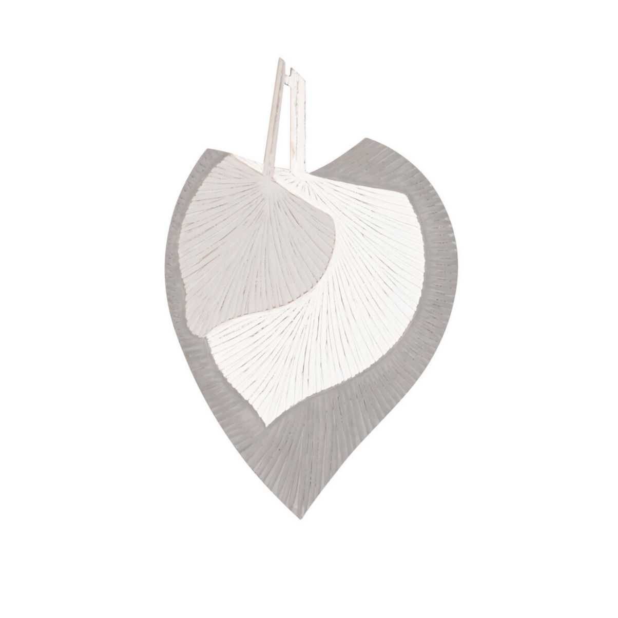 Gray Leaves - MDF Wall Décor