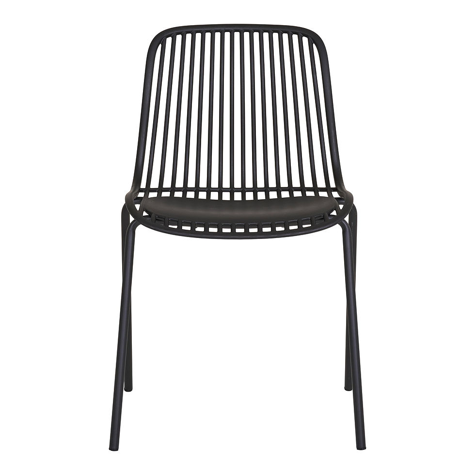 Miniatura: Conjunto de 4 sillas Banson - Negro
