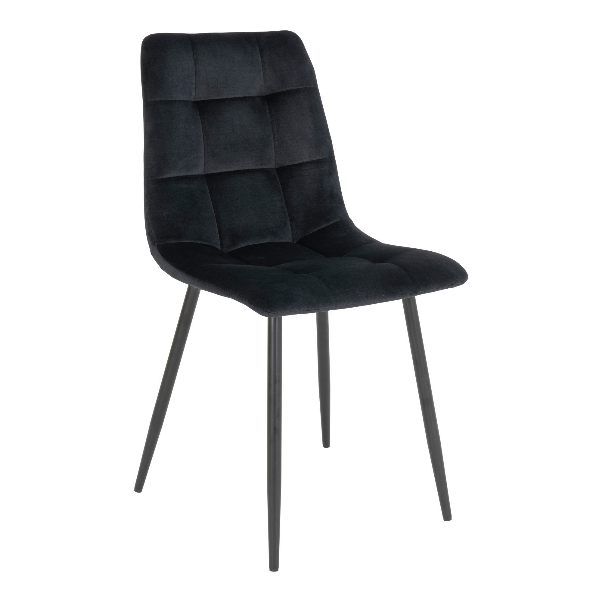 Set de 2 sillas de comedor Middlefart - Negro