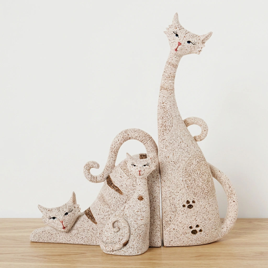 Set de 3 Gatos