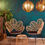 Thumbnail: Flower-shaped rattan armchair