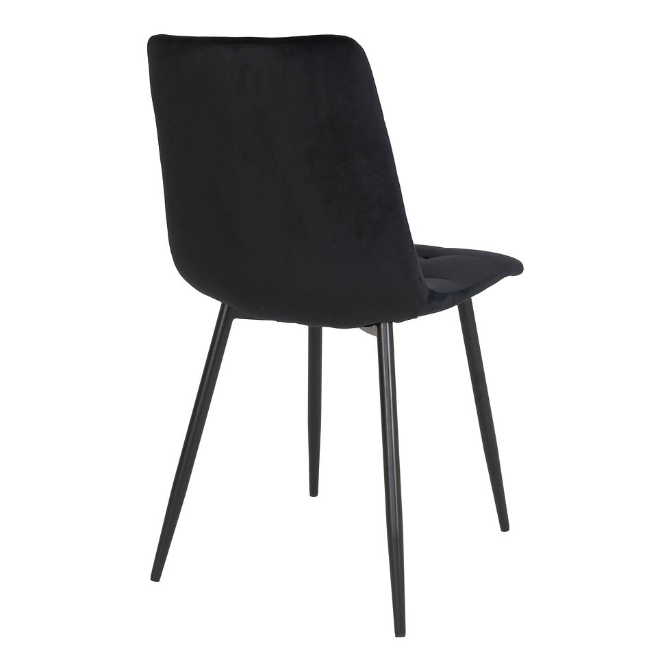 Miniatura: Set de 2 sillas de comedor Middlefart - Negro