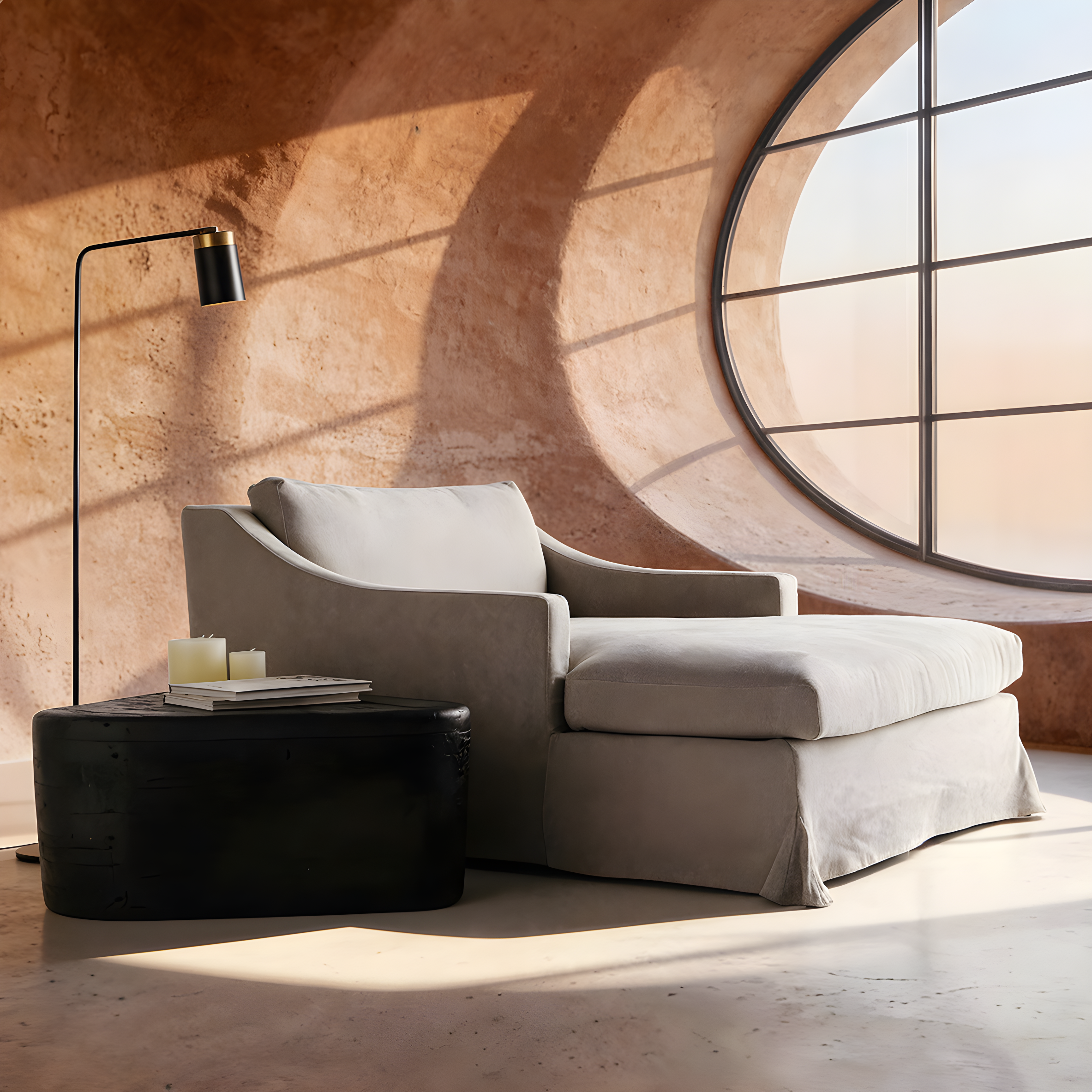 Chaise longue Arsac