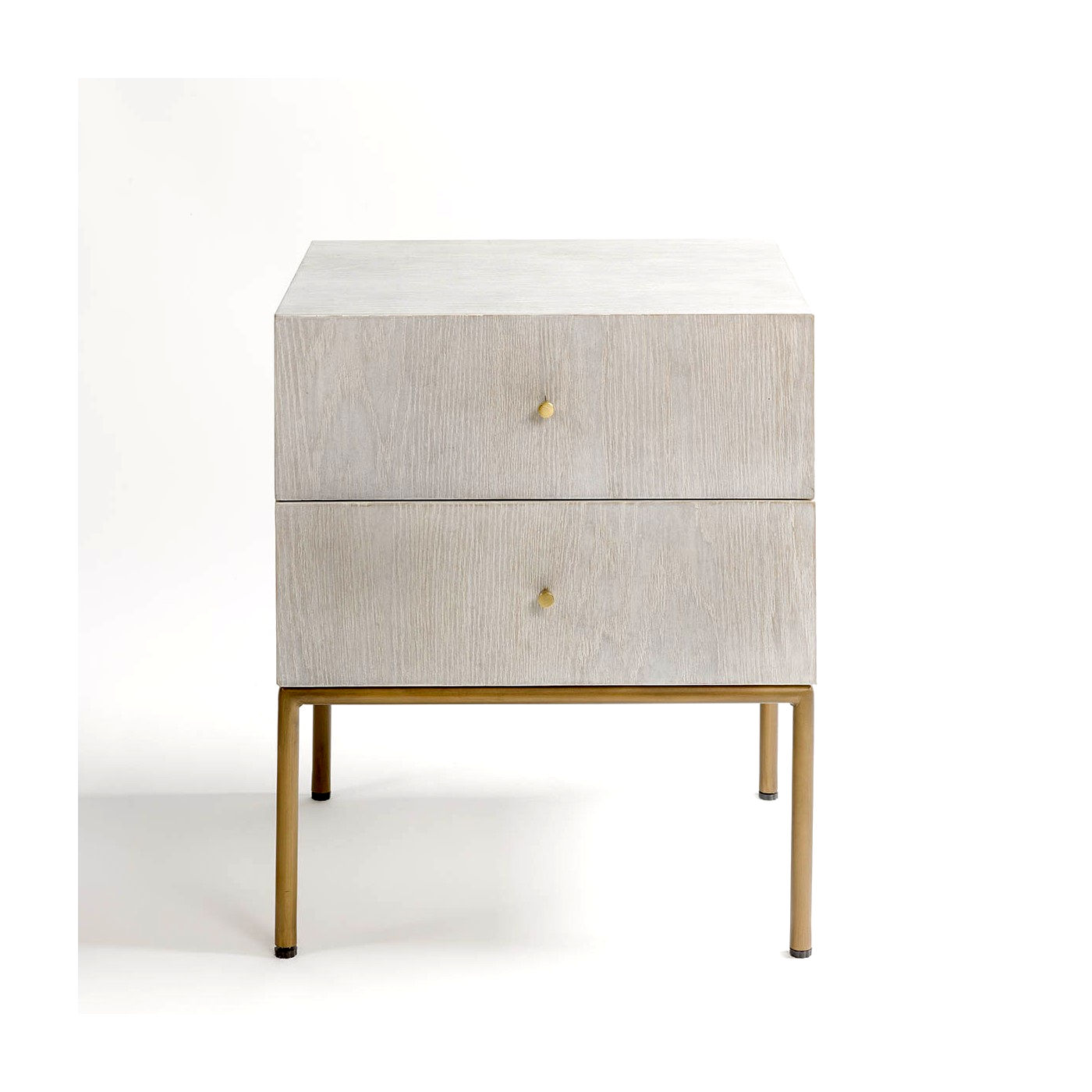 Roma nightstand - Greyish white