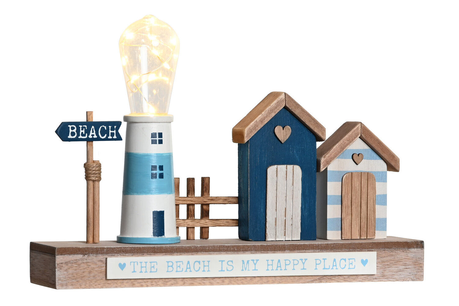 Beach Glow - LED Lighthouse Decoration