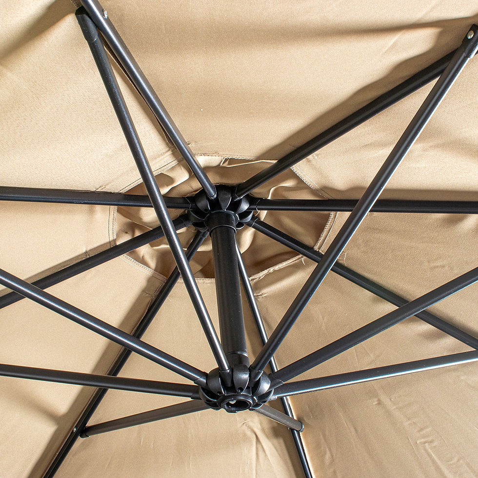 Miniatura: Parasol SkyShield de exterior - ∅270 cm