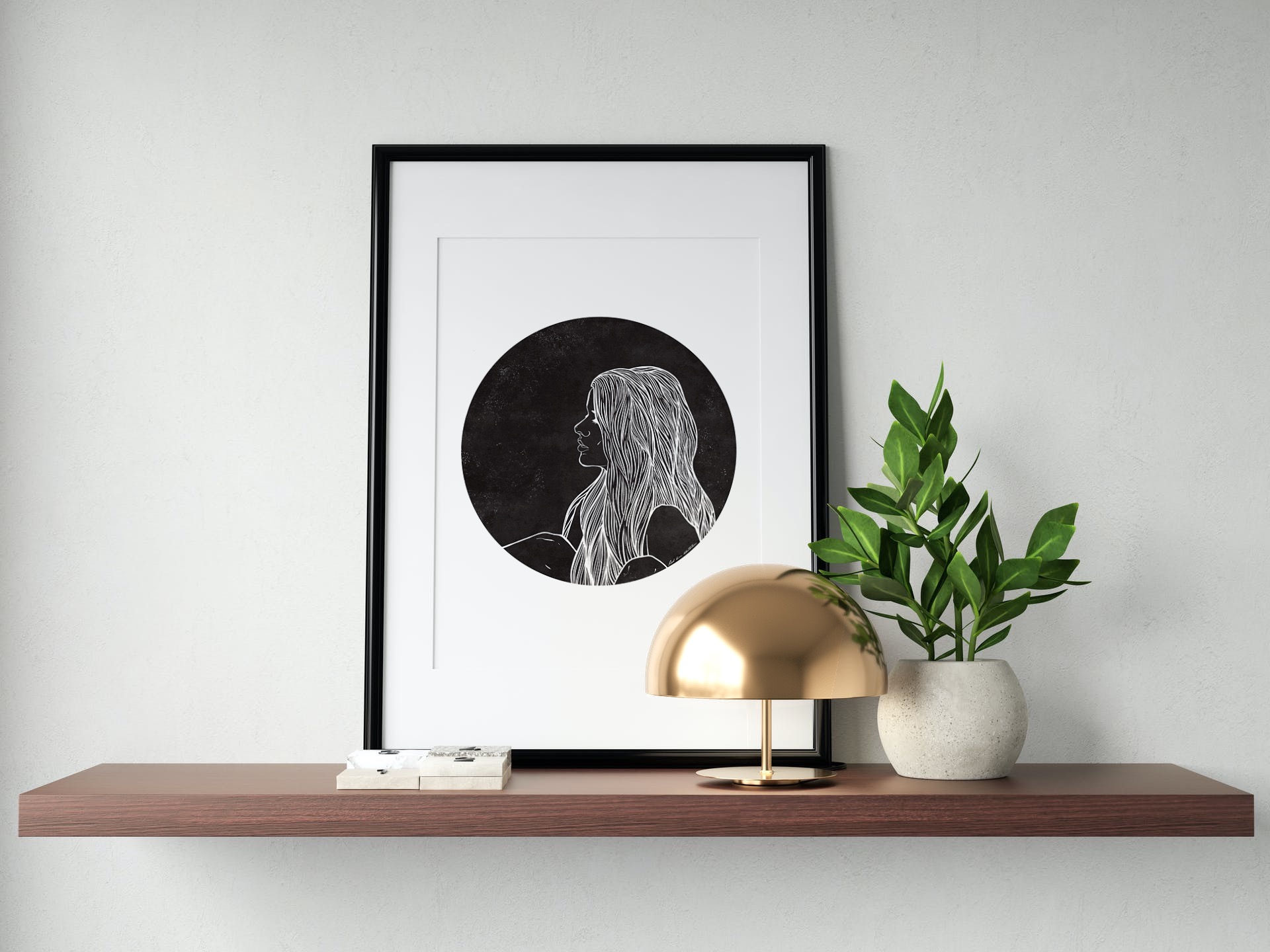 Serenity - Customisable Unframed Art Print