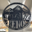 Thumbnail: Rustic Sign Down Town Reno, NV Mountain Background - 11” Engraved Indoor Outdoor