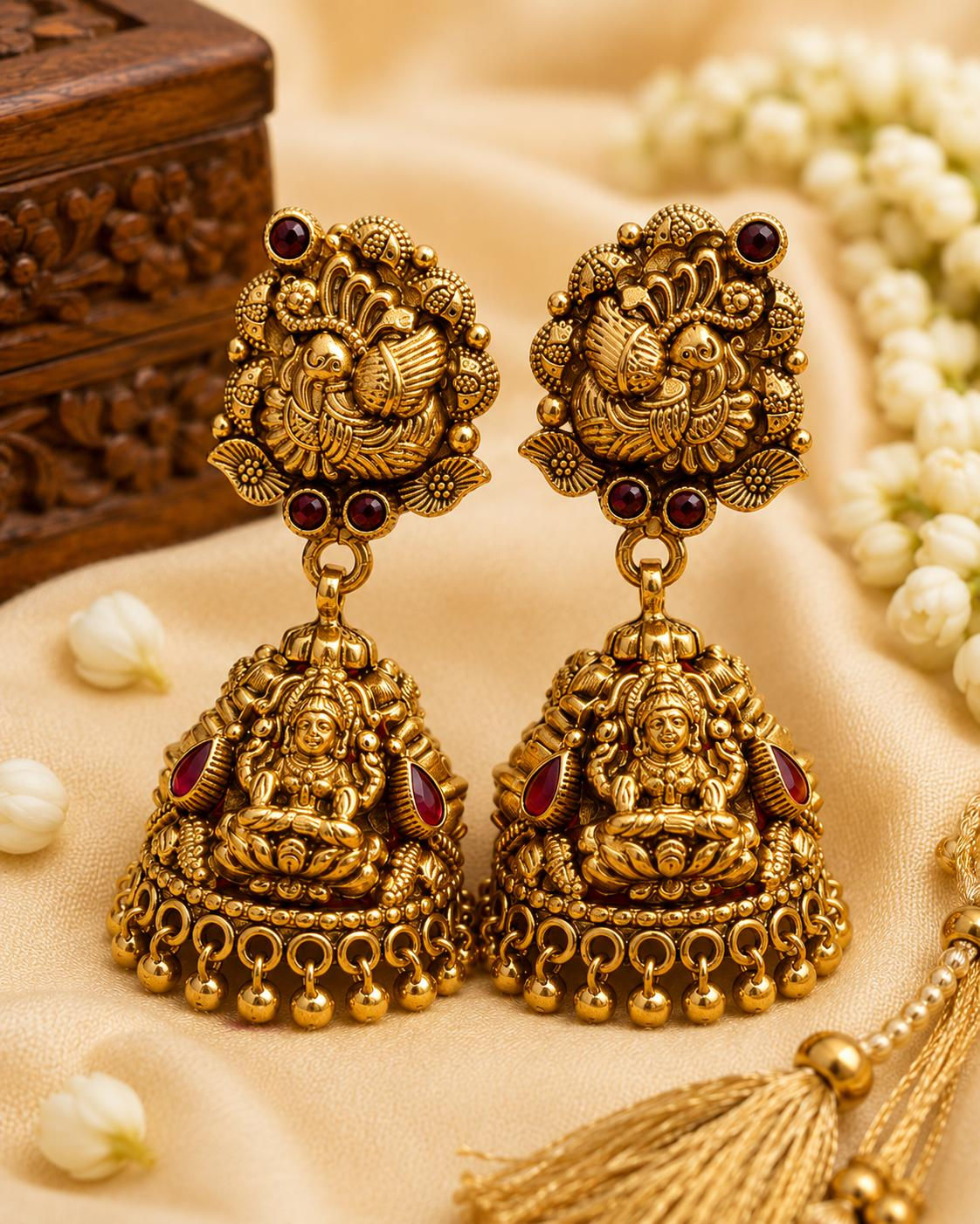 Hamsa Lakshmi Jhumkis