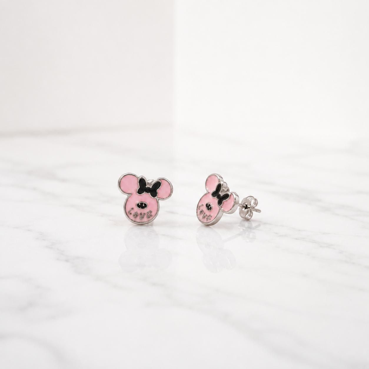 Pink Mouse Bow