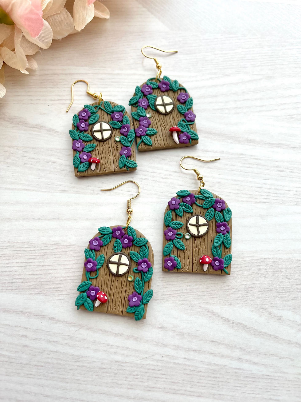 Thumbnail: Fairy door earrings