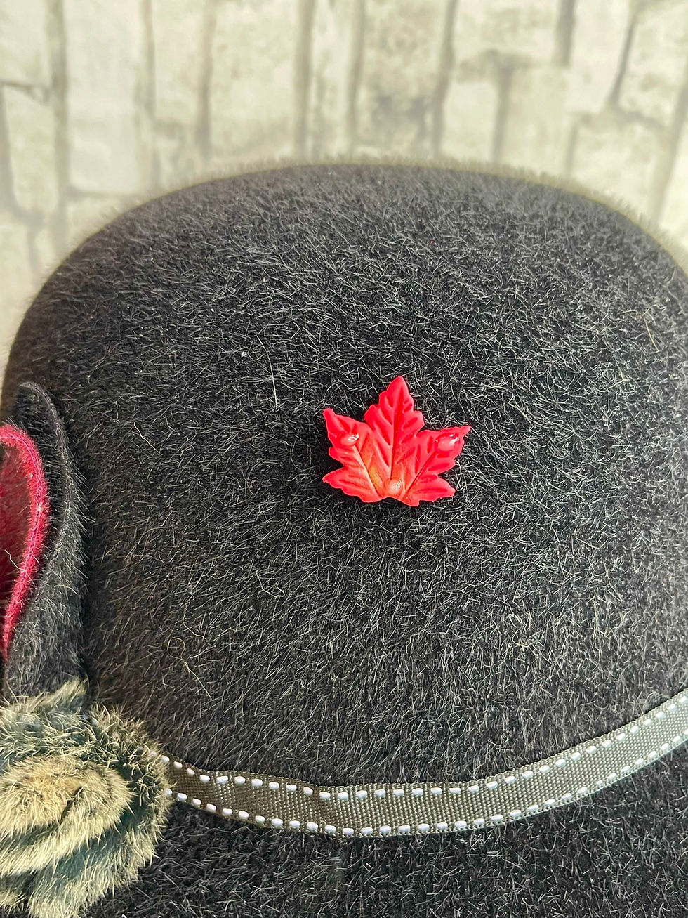 Thumbnail: Red maple leaf pin