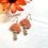Thumbnail: Colourful mushroom earrings 