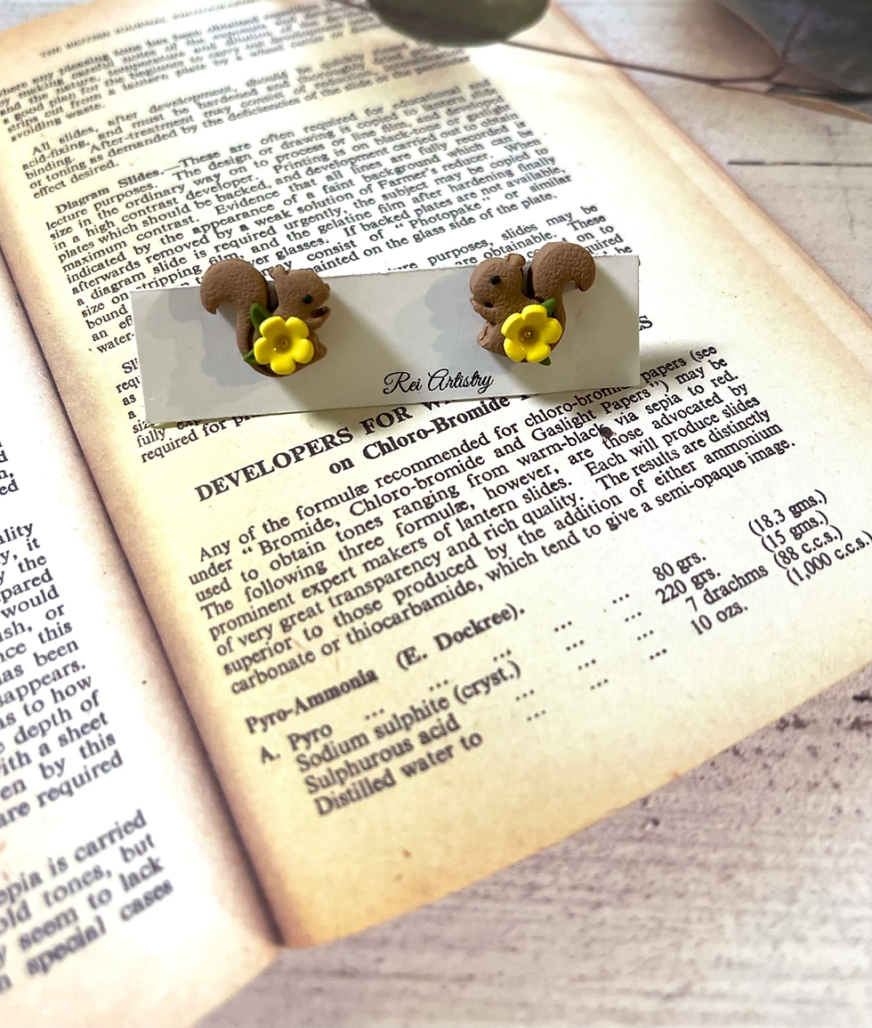Thumbnail: Mini squirrel studs