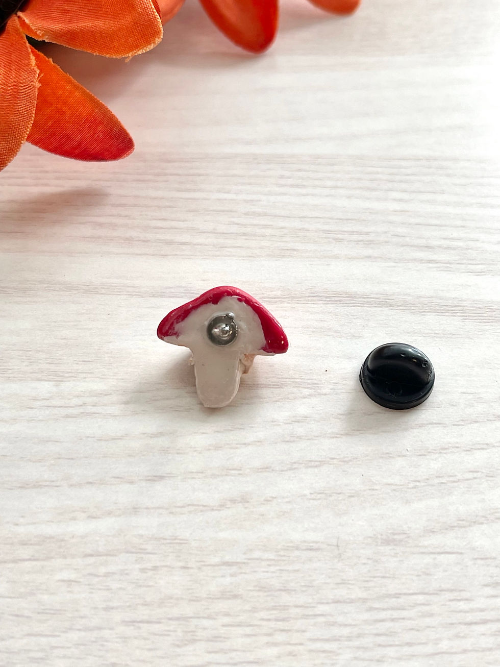 Thumbnail: Amanita mushroom pin