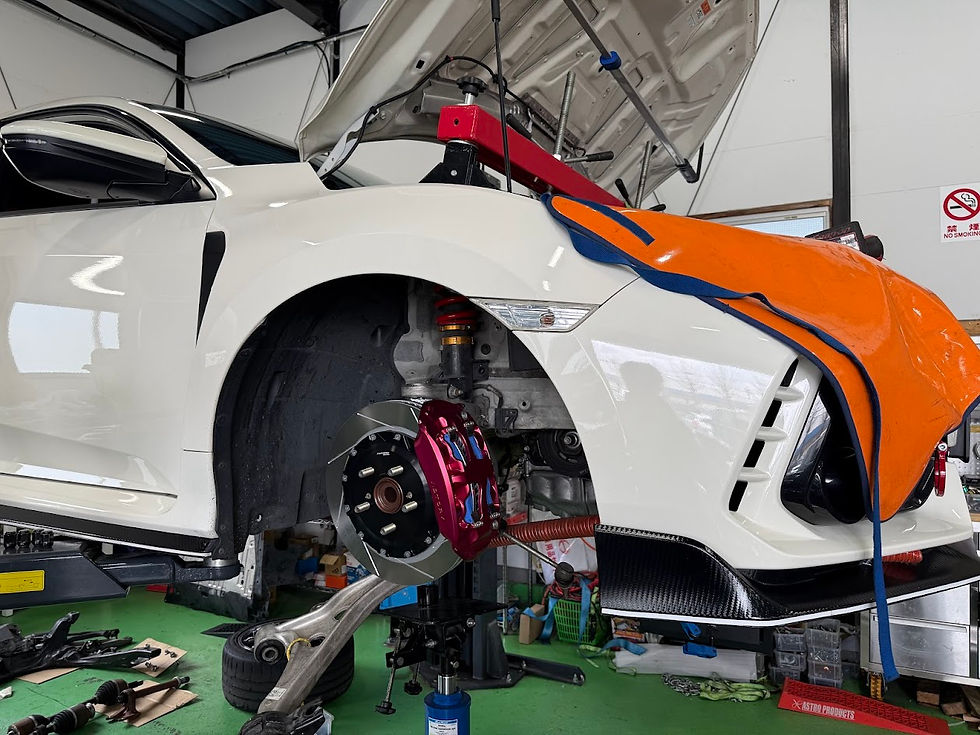 サムネイル： ホンダ シビックタイプR FK8 ADTORY GP02 ブレーキキット 注文・取り付け