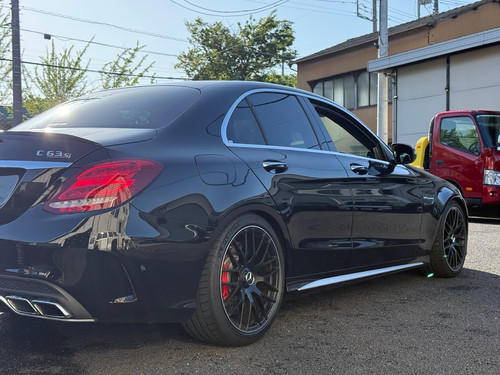 車 【Mercedes-Benz W205 Cクラス用H&R ダウンサス前後セット】