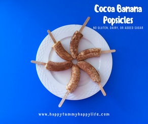 Cocoa Banana Pops