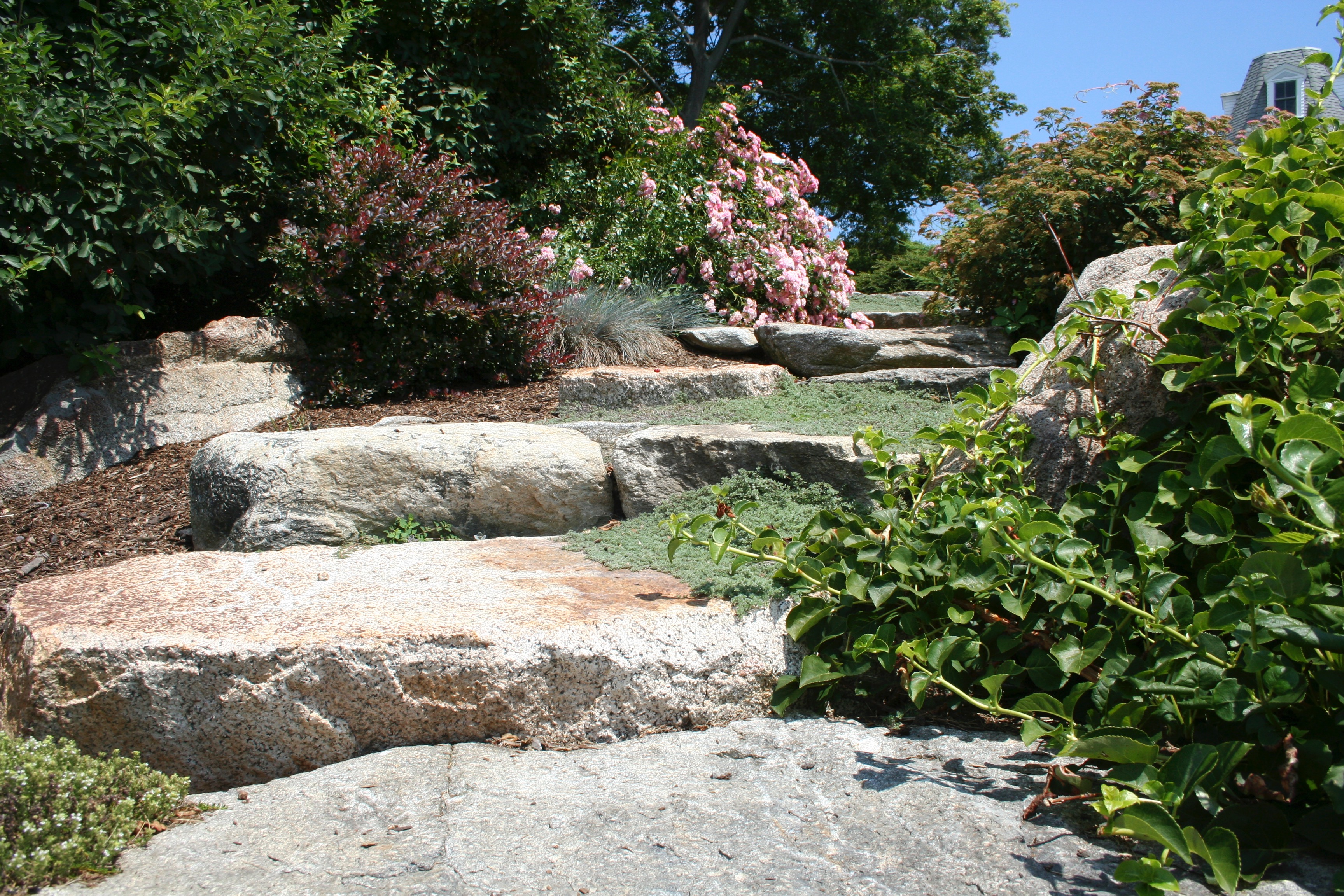 Natural Garden Steps