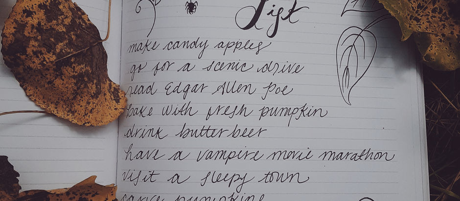 My 2019 Fall To-Do List