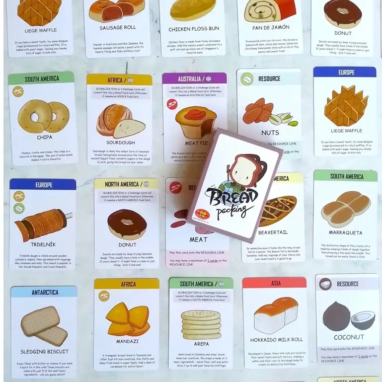 Thumbnail: Breadpacking - an educational game about countries and culture