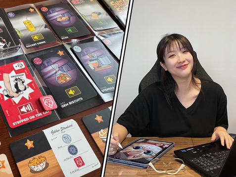 Visual Design with a Mischievous Twist: Behind Sneaky Supper