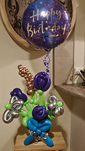 Bunch of balloon flowers