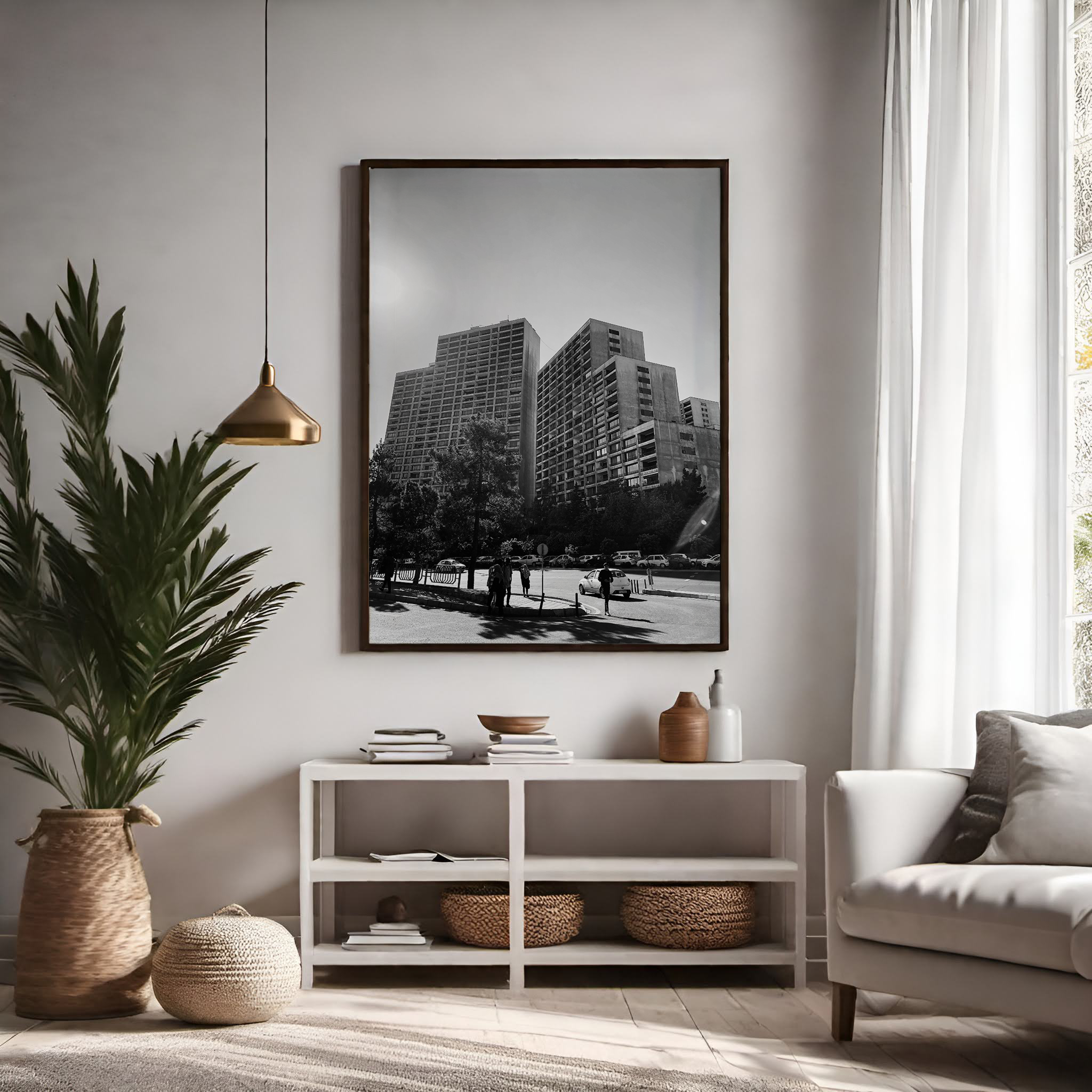 Poster "Tehran I - The Hafez Building"