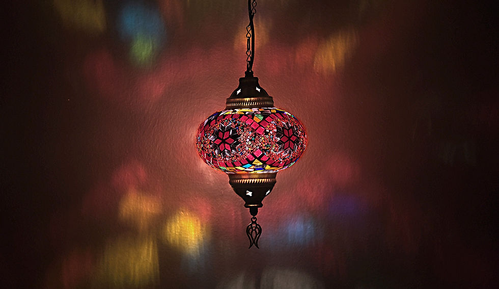 Thumbnail: red 1 globe ceiling lamp