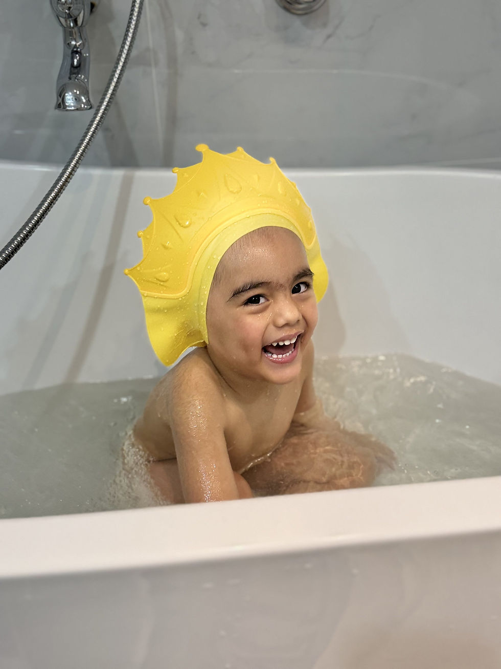 Miniature : Bonnet de Douche Couronne pour Bébé/Enfant