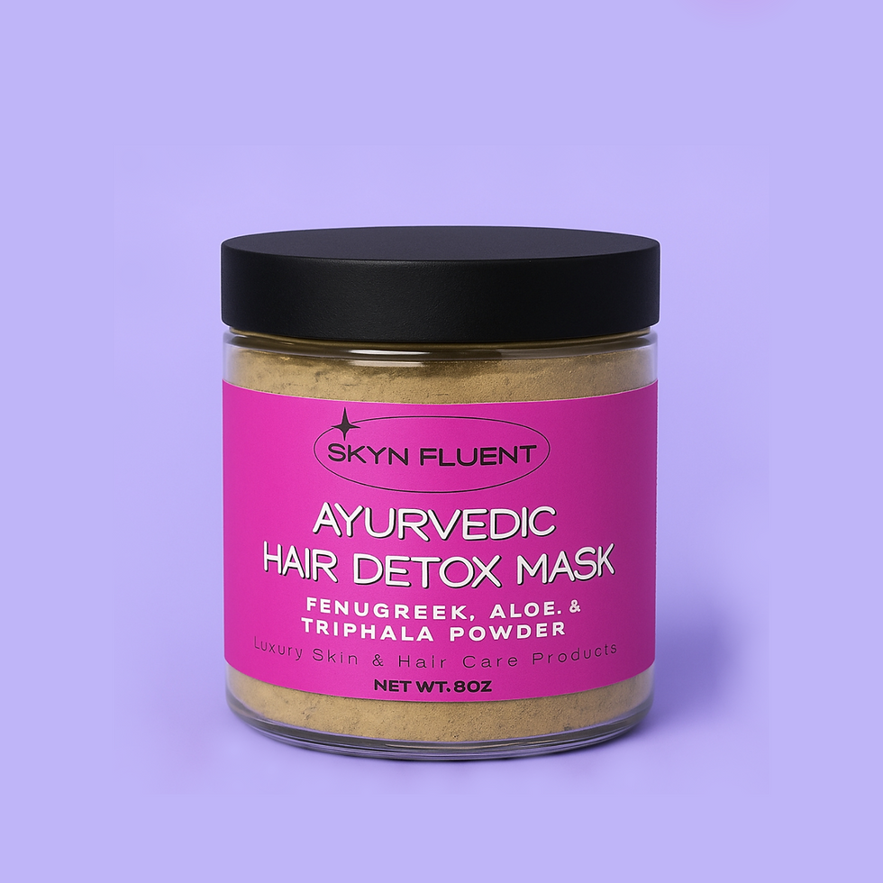 Miniature : Masque Capillaire Détox Ayurvédique | Purification Profonde du Cuir Chevelu
