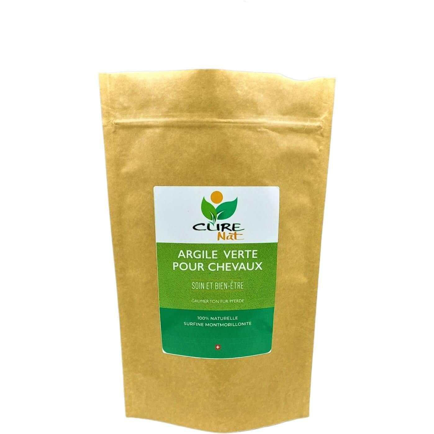 Argile verte montmorillonite — masque cheveux & cuir chevelu