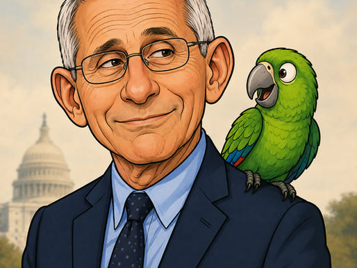 people who parrot other’s opinions or positions so readily on social media are in fact…parrots.