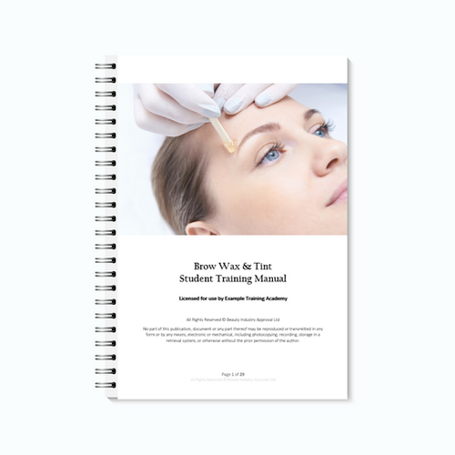 Brow Wax Tint Manual Bia Official