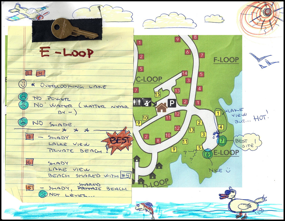 Lake McSwain Loop E Information