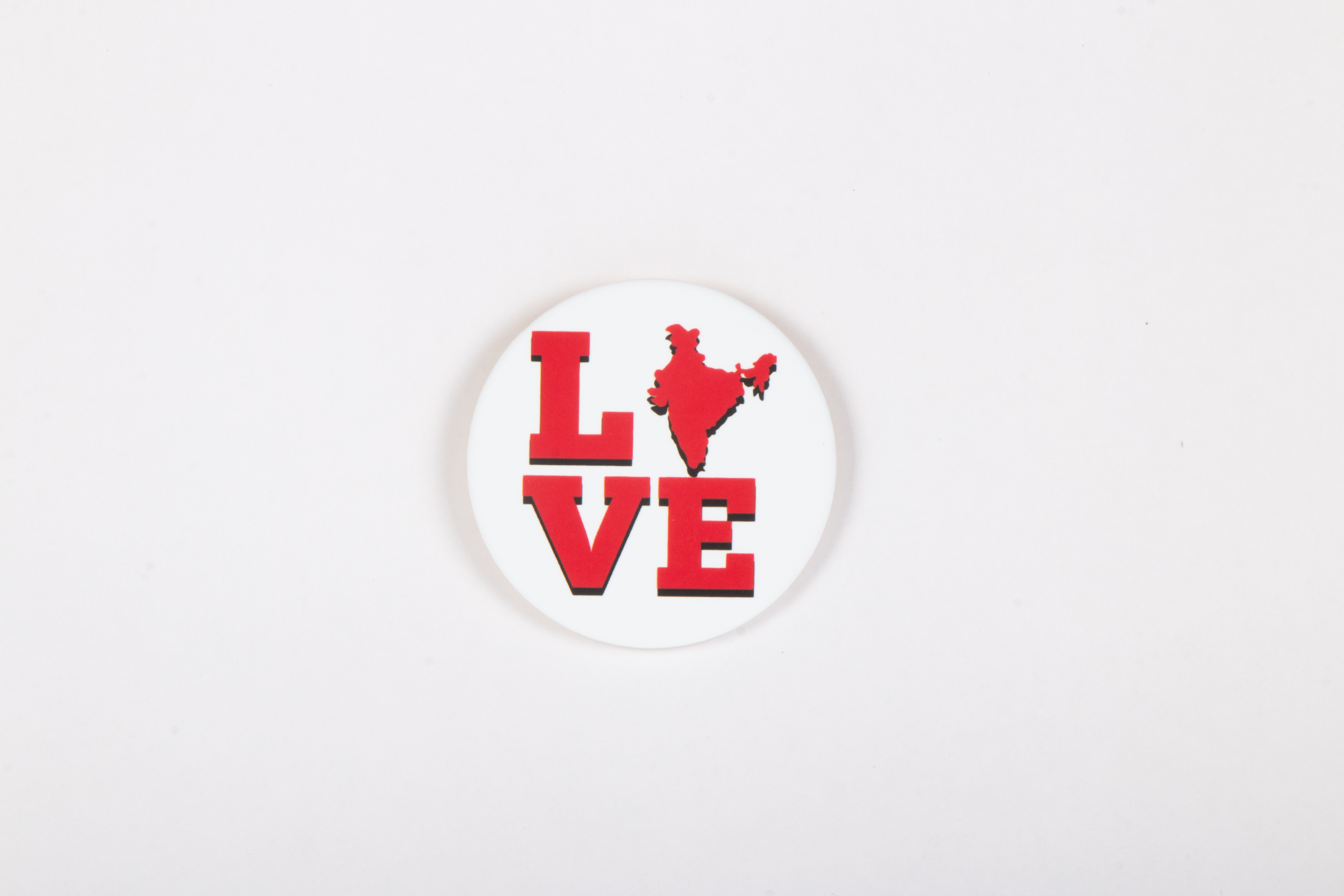 Love India Pin Badge