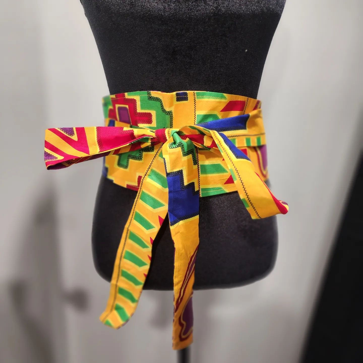Ankara wrap belt