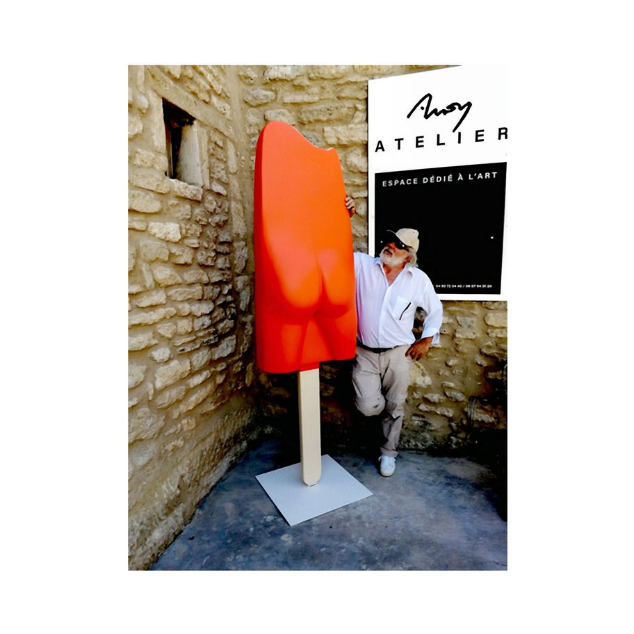 sculpteur pop contemporain en résine du sculpteur français Arson