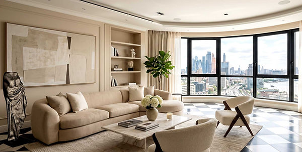 sculpture contemporaine présence corporelle espace intérieur haut de gamme