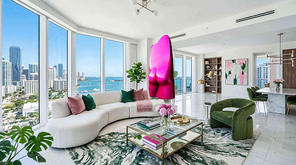 sculpture contemporaine grande taille dialogue architecture intérieure