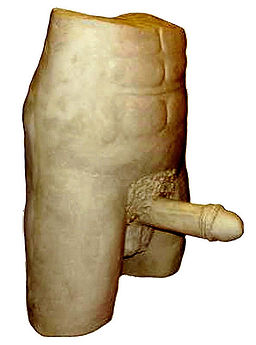 sculpture phallocrate plâtre abus de pouvoir patriarcat Arson sculpteur français