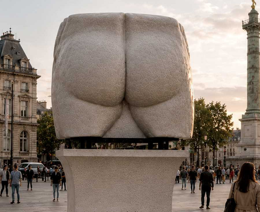 sculpture urbaine monumentale Paola pierre Arson sculpteur contemporain français